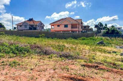 Prime 1/4 Acre Plot for Sale in Kikuyu ,Gikambura.