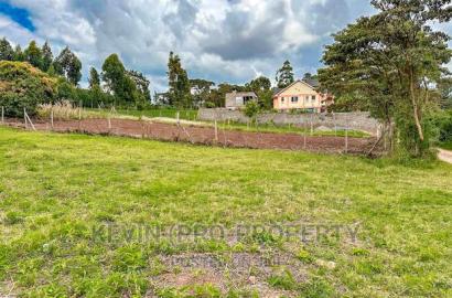 Half Acre Land for Sale in Kikuyu, Ondiri.