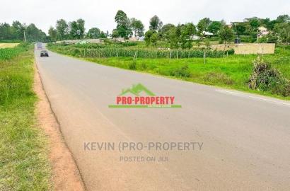Plots for Sale Touching Tarmac in Kikuyu, Ondiri.