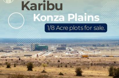 50 by 100 Plots for Sale in Konza Technopolis