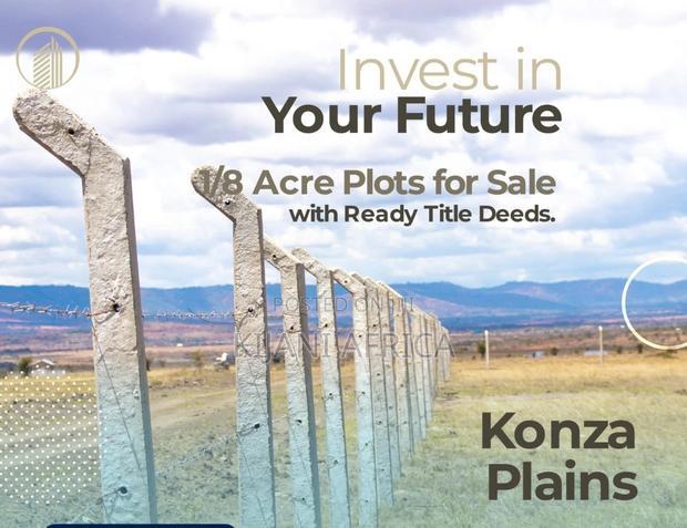 50 by 100 Plots for Sale in Konza Technopolis