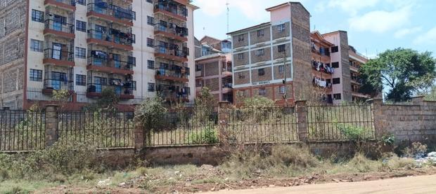 Second Row 1/4 an Acre Plot in Thika Town