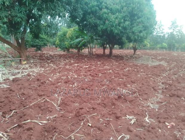 0.15 Hac(3-Eighths)In Makutano Land Touching Highway