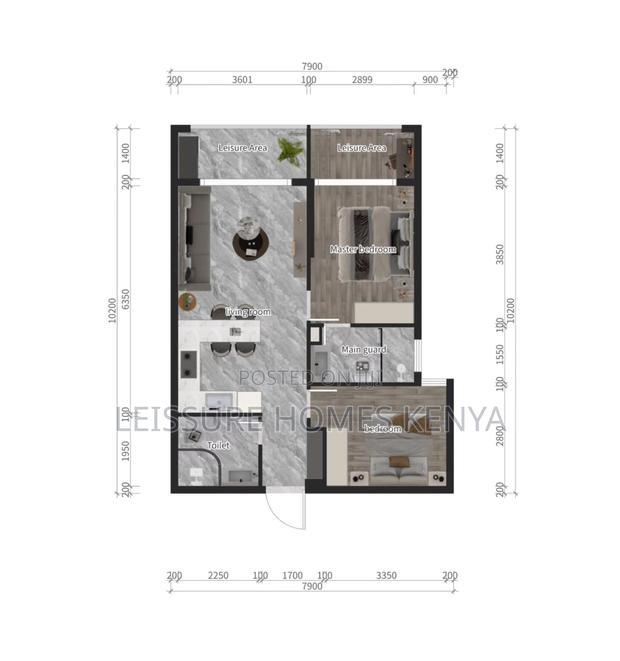 1bdrm Apartment in Kileleshwa for sale
