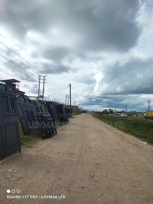 Commercial 50/100 Plot Touching Tarmac in Kitengela Kimalat