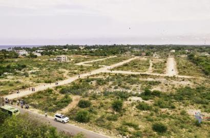 2nd Row Beach 1/8th Acre for Sale in Kilifi Bofa