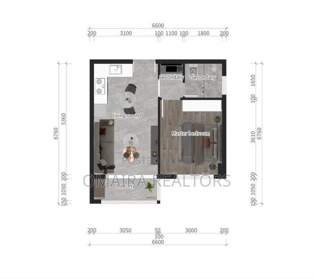 1bdrm Apartment in Bahari Starlet, Kileleshwa for sale