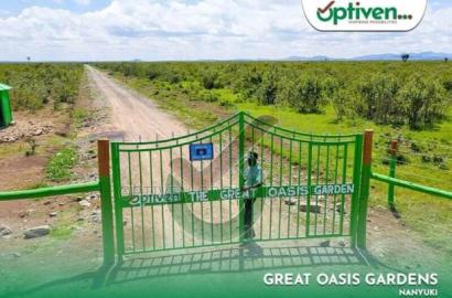 Great Oasis Gardens In Nanyuki By Optiven