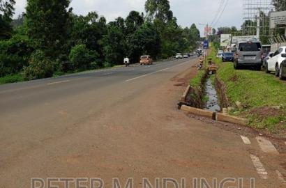 Prime Land on Sale , 1 Acre Touching Kiambu Road