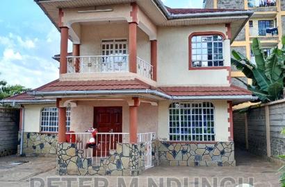 5bdrm Maisonette in Kwa Kairu for sale