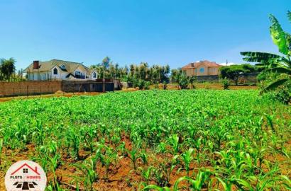 Prime One Acre Block of Land on Sale in Kikuyu!