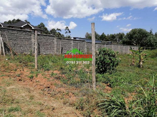 Prime 1/8 Acre Plot for Sale in Kikuyu, Kamangu.