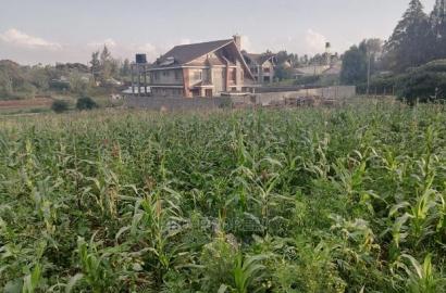 Prime Half Acre Plot for Sale in Kikuyu, Ondiri.