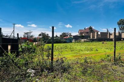 Prime Residential Plot for Sale in Kikuyu ,Gikambura.