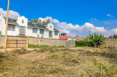 Prime Commercial Plot for Sale in Kikuyu, Thogoto.