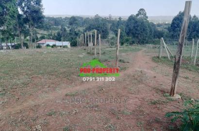 Prime Plot for Sale in Kikuyu, Kamangu