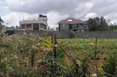 Prime Plots For Sale In Kikuyu, Gikambura.