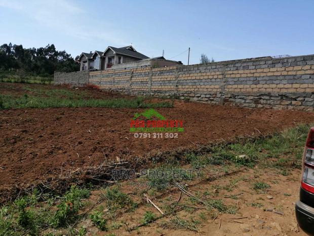 Prime 1/8 Acre Plot for Sale in Kikuyu, Kamangu.