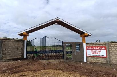 Golden Hills Estate - Gated Community Plots in Kikuyu
