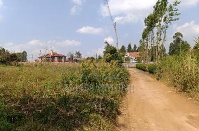 Prime Quarter Acre Plot for Sale in Thogoto, Kikuyu