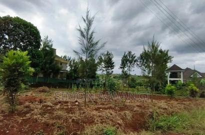 1/4 Acre on Sale at Ruiru Mhasibu Estate at 9M
