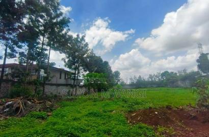 1/2 Acre Residential Land on Sale at Kiukienda Kiambu at 16m