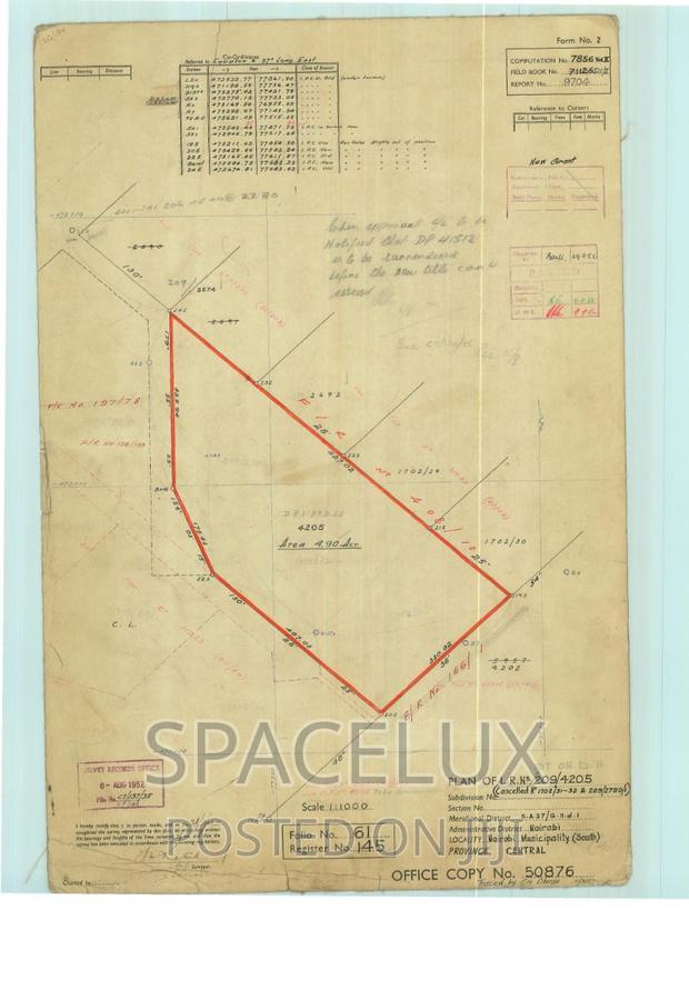 5 Acres at 300m Per Acres Off Ngong Rd