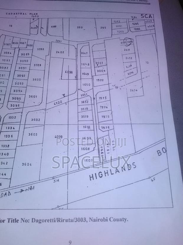 56 Kawangware 50ft by 150ft Fully Developed Area