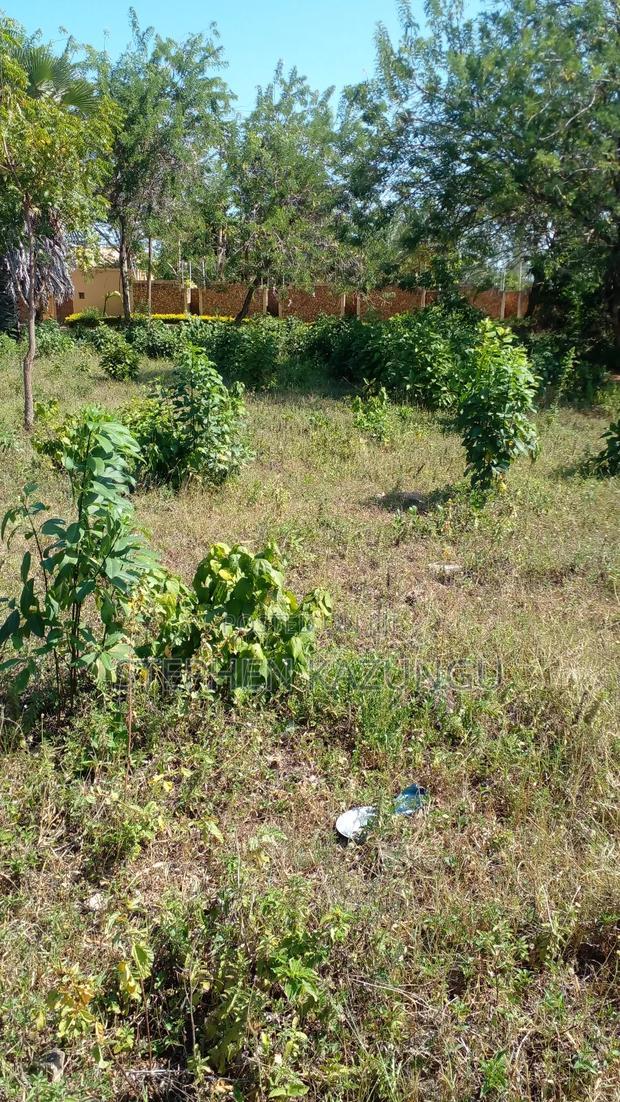 1/4 Acre Plot on 3rd Row, in Galu Beach.