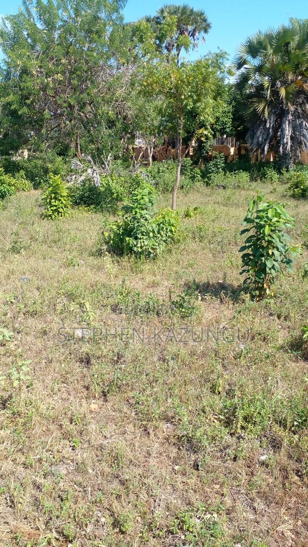 1/4 Acre Plot on Beach 3 Row, in Galu Beach