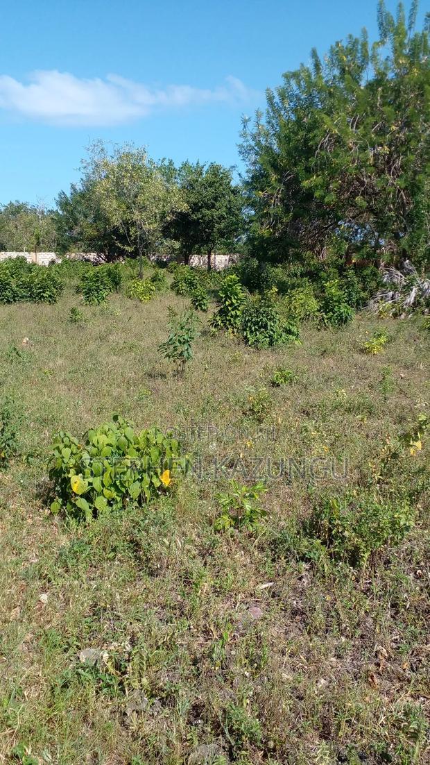 1/4 Acre Plot on 3rd Row, in Galu Beach.