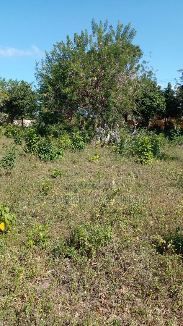 1/4 Acre Plot on Beach 3 Row, in Galu Beach