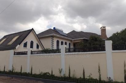 Furnished 4bdrm Mansion in Katani Road, Syokimau for rent
