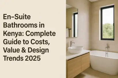 En-Suite Bathrooms in Kenya: Complete Guide to Costs, Value & Design Trends 2025