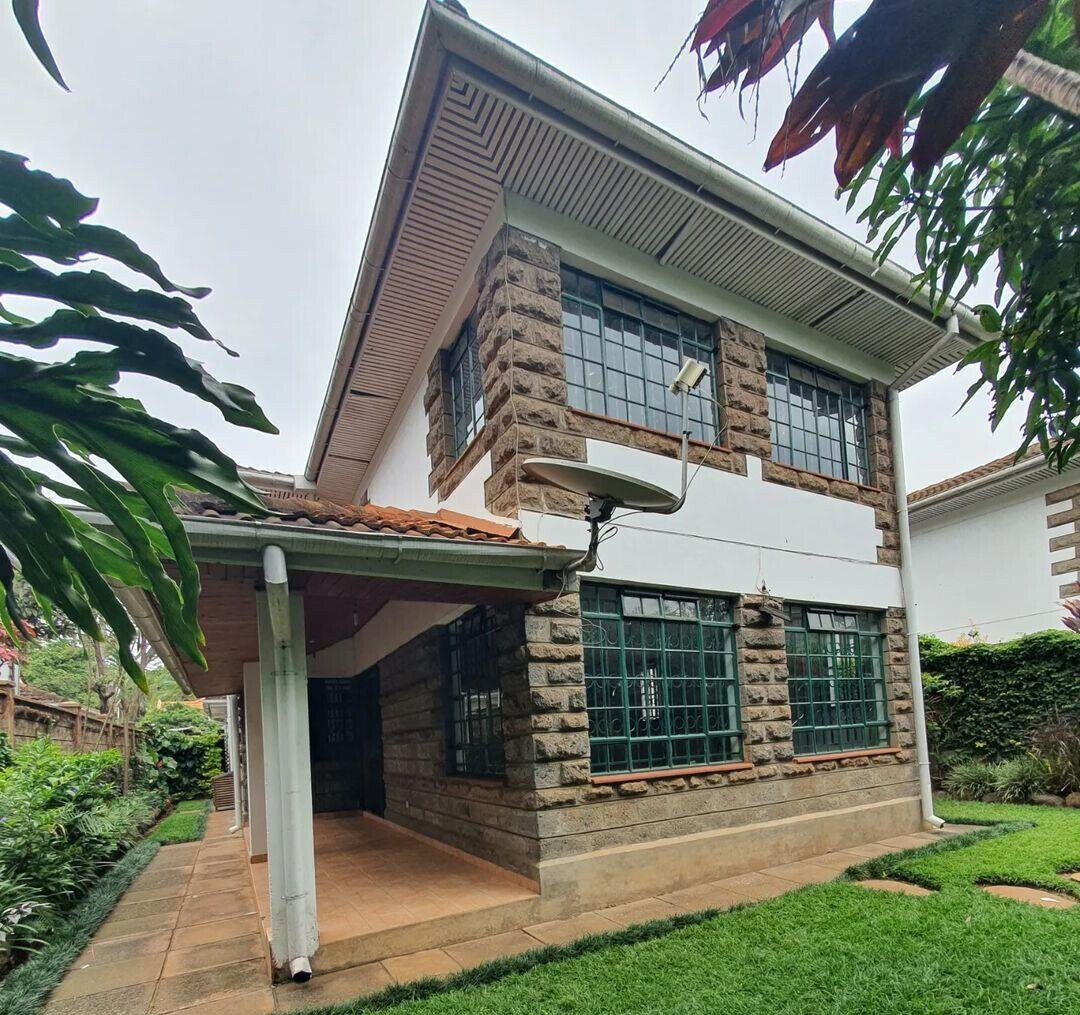 4-Bed Townhouse with DSQ & TV Room in Gated Lavington Estate