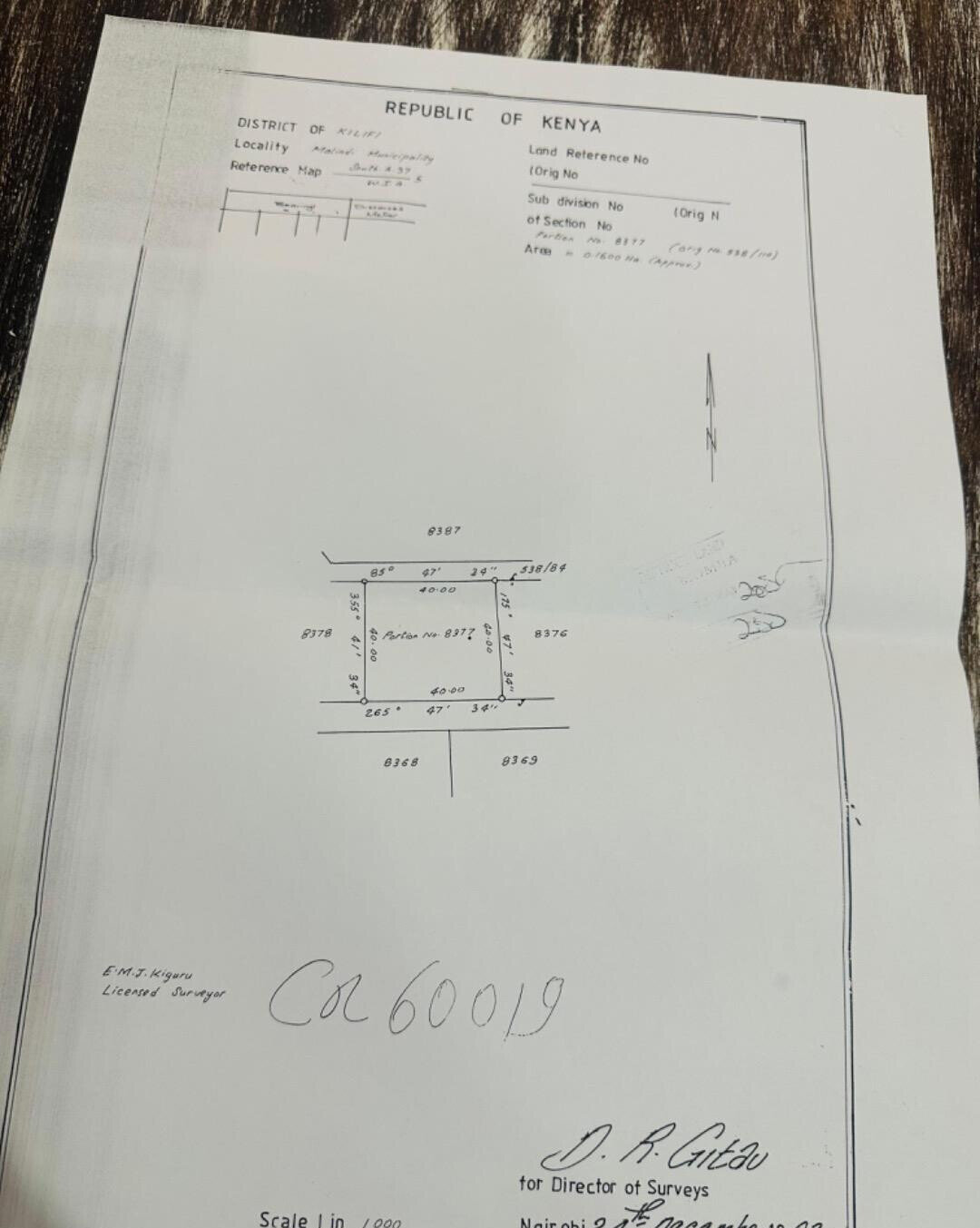 Half Acre Plot in Malindi