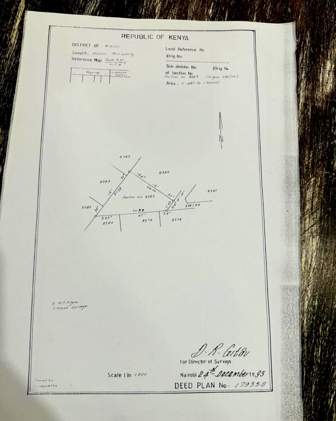 Half Acre Plot in Malindi