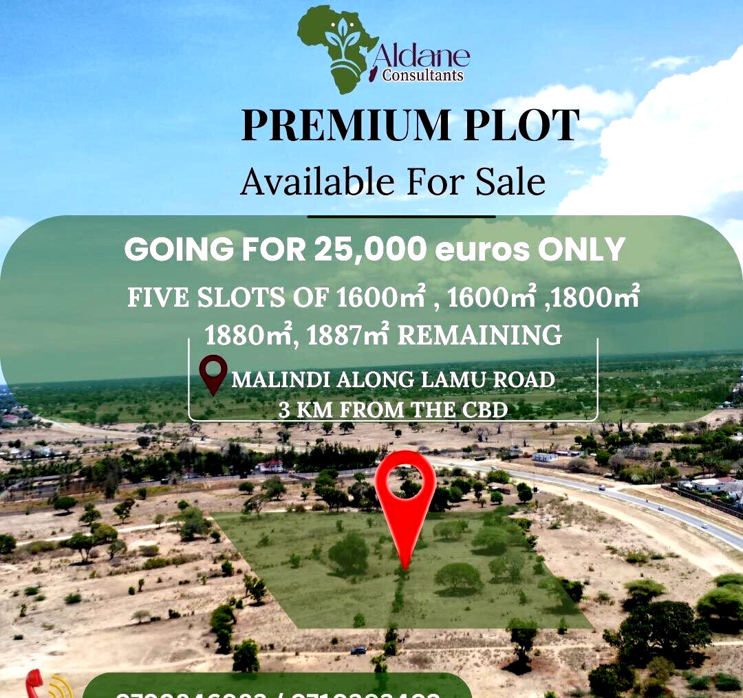 Half Acre Plot in Malindi