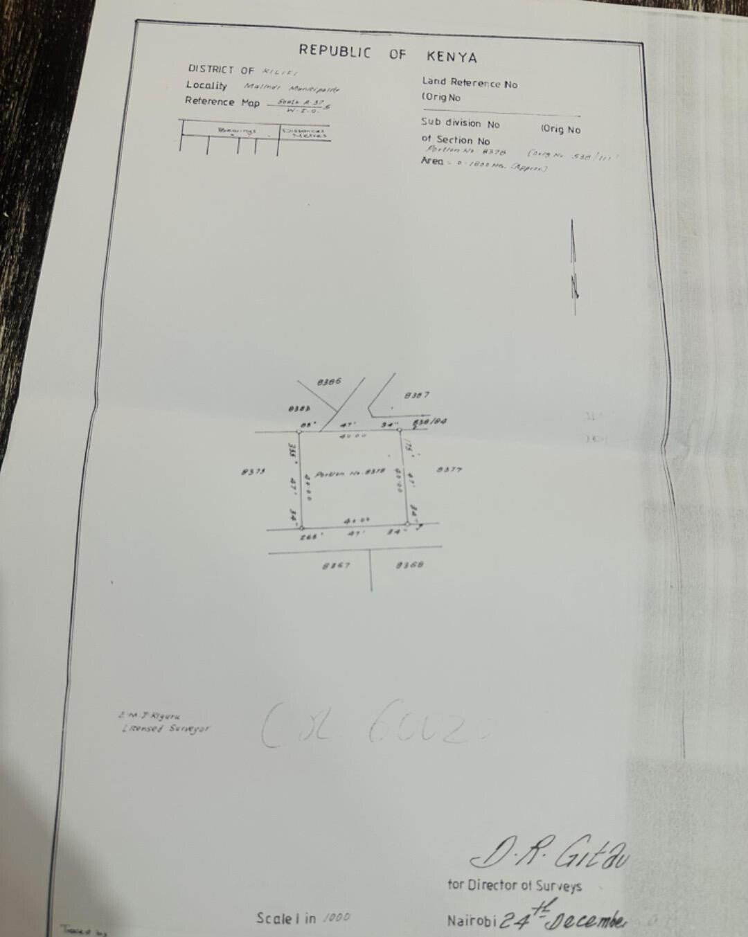 Half Acre Plot in Malindi