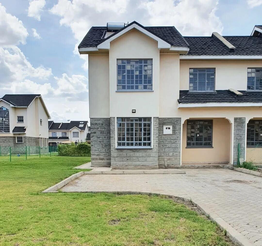3BR Townhouse on 50x100 Plot with Solar Heating - Kitengela