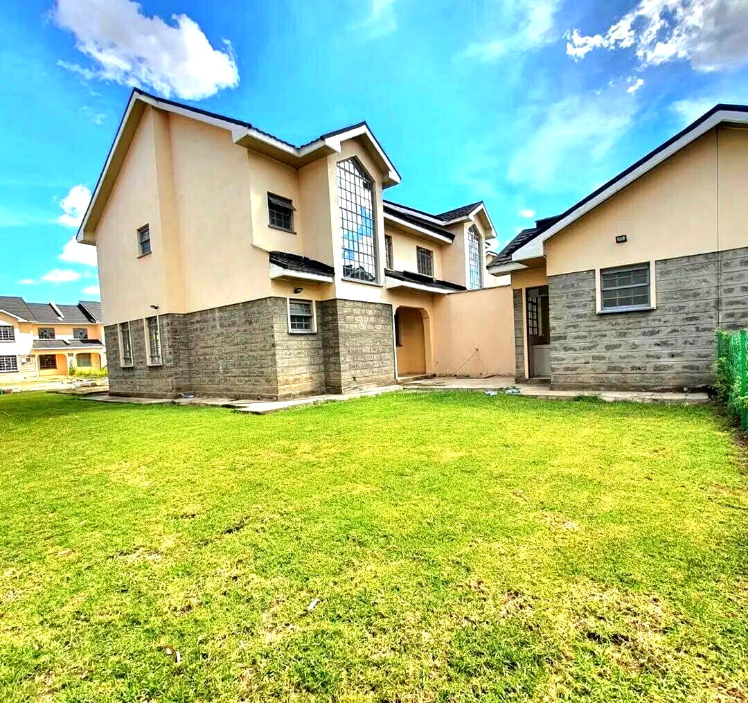 3BR Townhouse on 50x100 Plot with Solar Heating - Kitengela