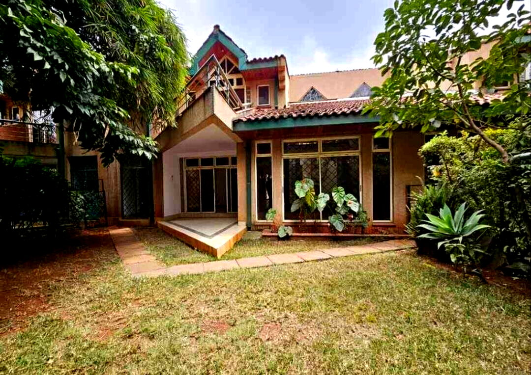 4BR Townhouse with Attic Office & Private Garden - Kilimani