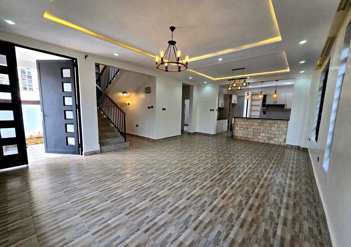 4BR Maisonette with DSQ & Attic – Membley, Ruiru
