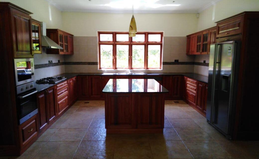 Rustic 5-Bed Townhouse with Wood & LED Finishes – Karen