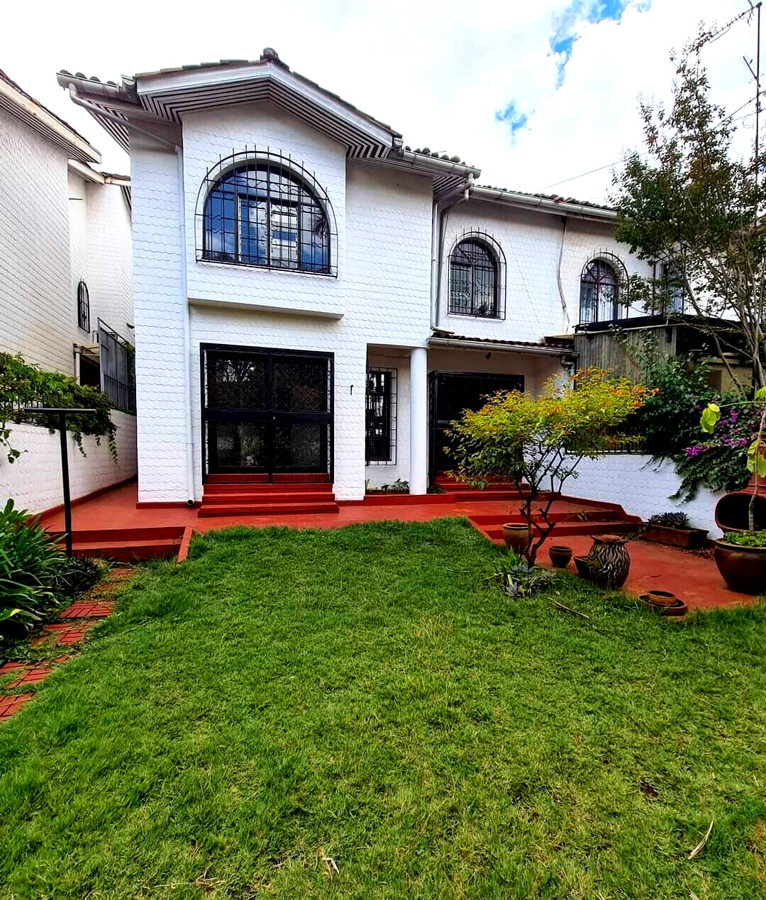 4BR Villa with DSQ & Garden - Kileleshwa Gated Community