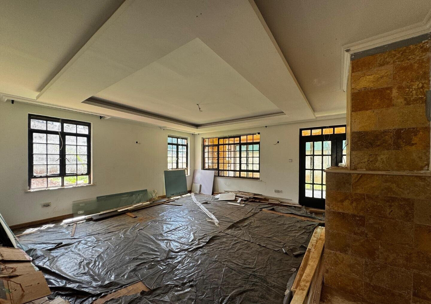 4-Ensuite Townhouse with Fireplace & Borehole – Karen Gated Community