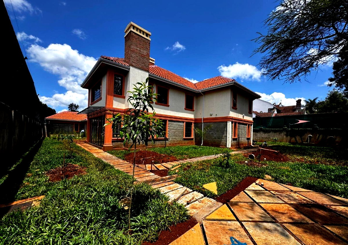 4-Ensuite Townhouse with Fireplace & Borehole – Karen Gated Community