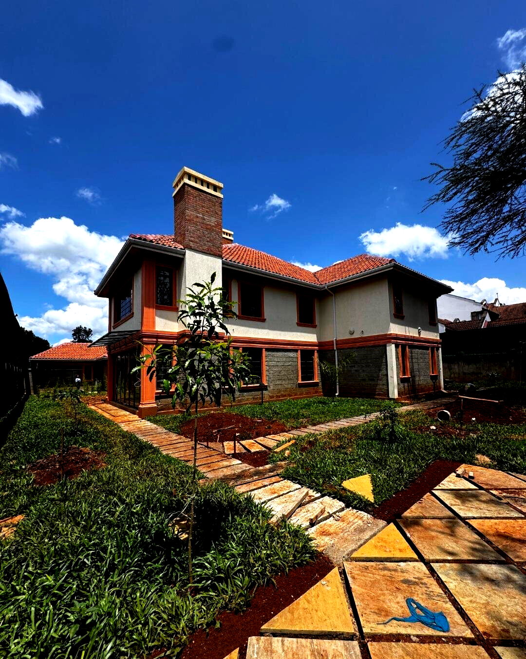 4-Ensuite Townhouse with Fireplace & Borehole – Karen Gated Community