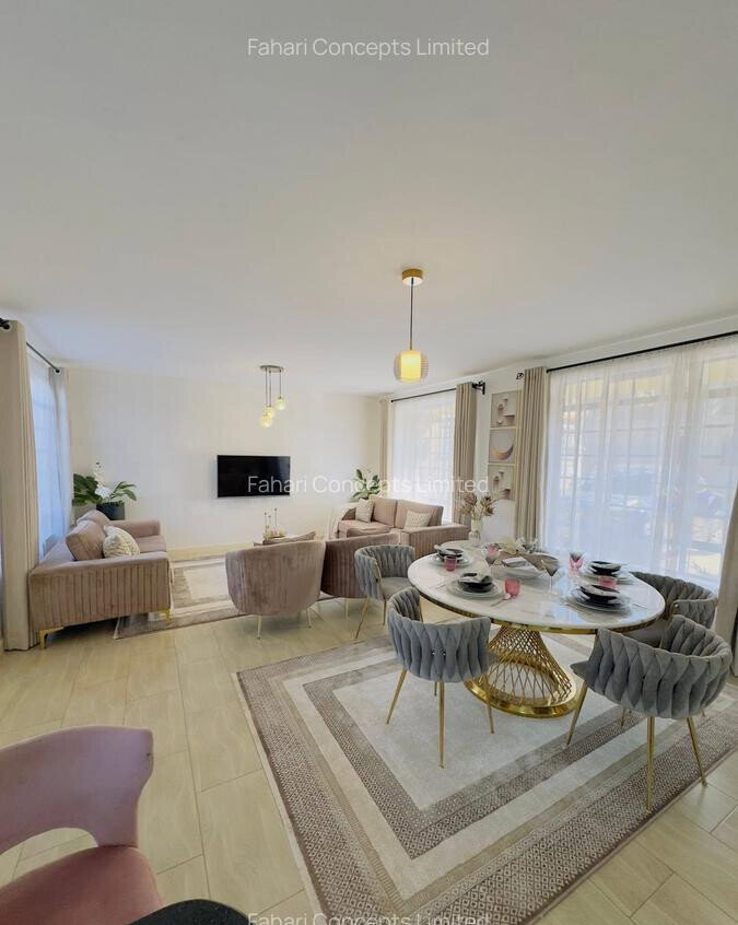 4BR Townhouse with DSQ & Private Garden - Syokimau