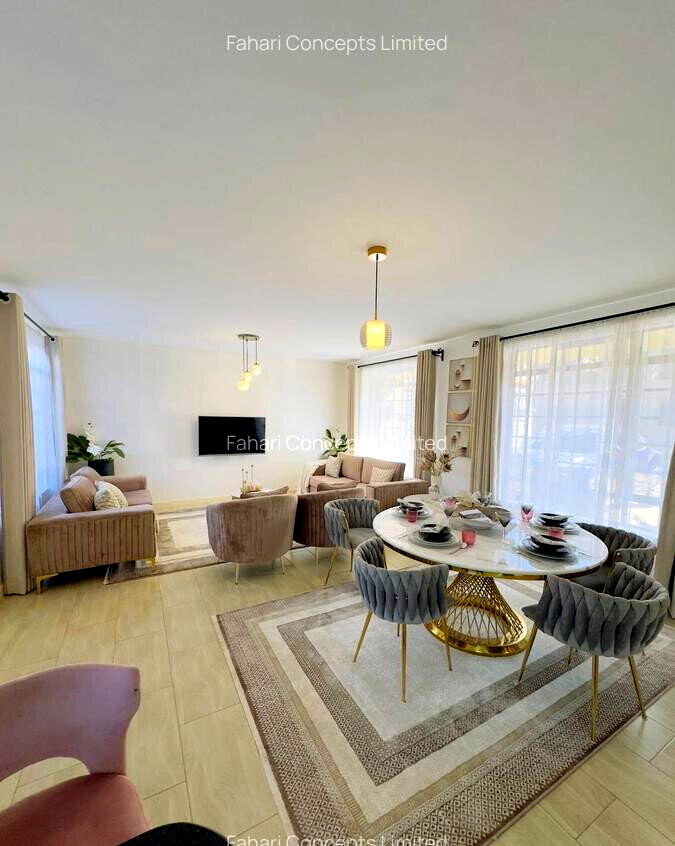 4BR Townhouse with DSQ & Private Garden - Syokimau